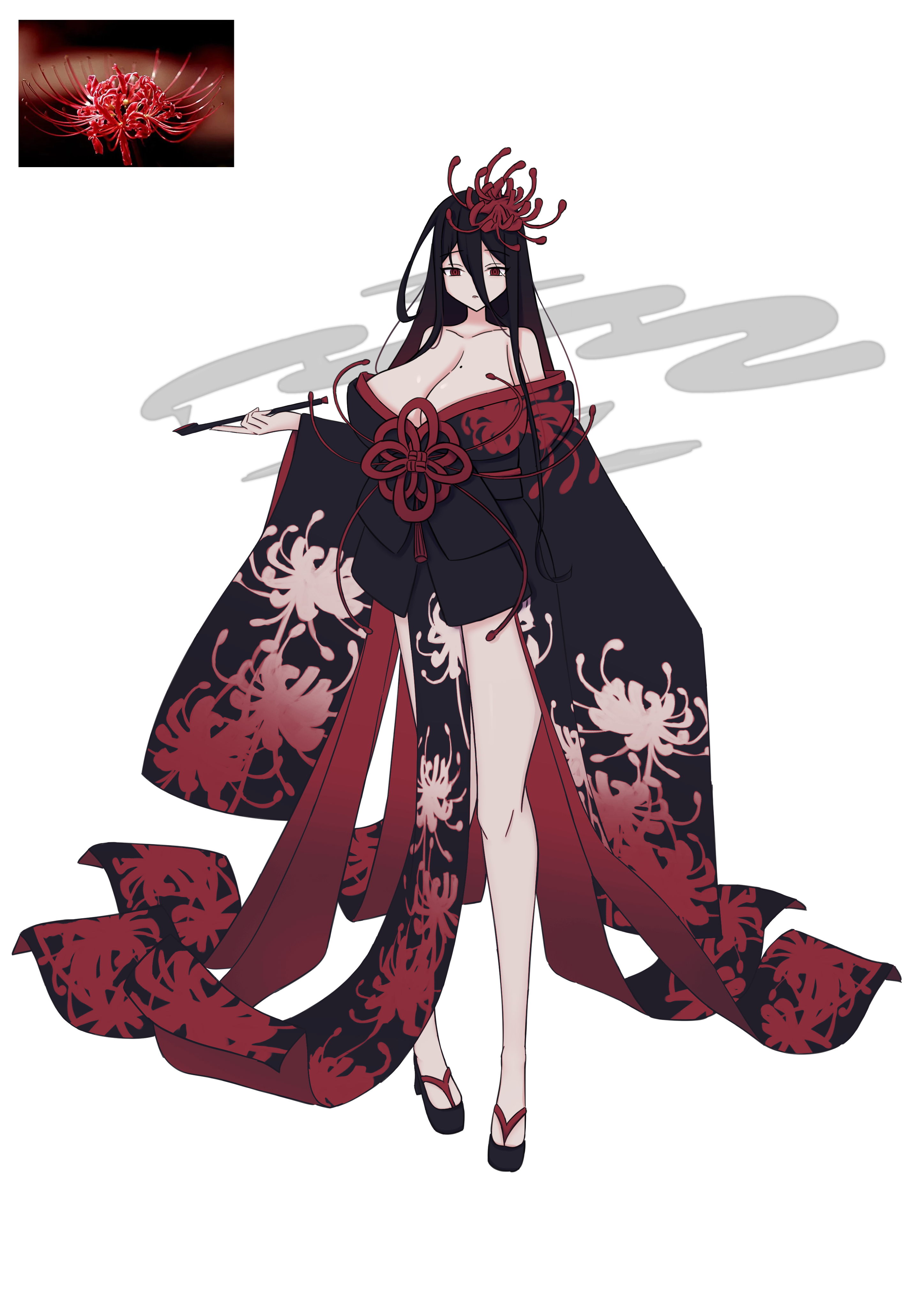 Higanbana Character Design 01