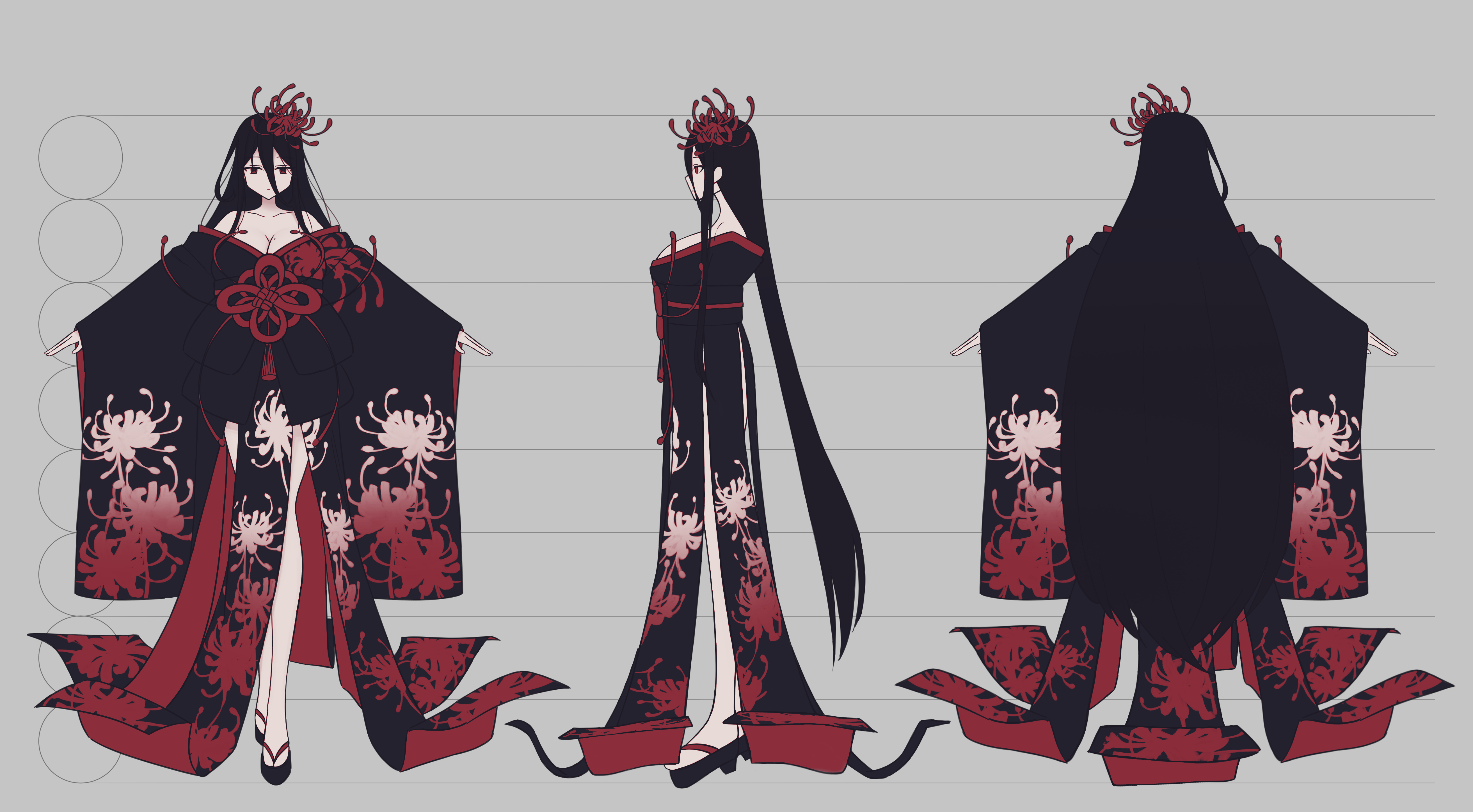 Higanbana Character Design 02